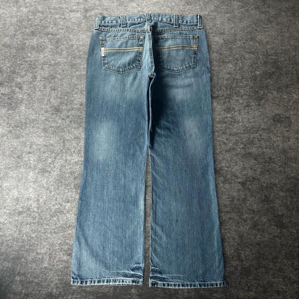 Cinch Original Carter Jeans Mens 35x32 Relaxed Bootcut Western Medium Wash